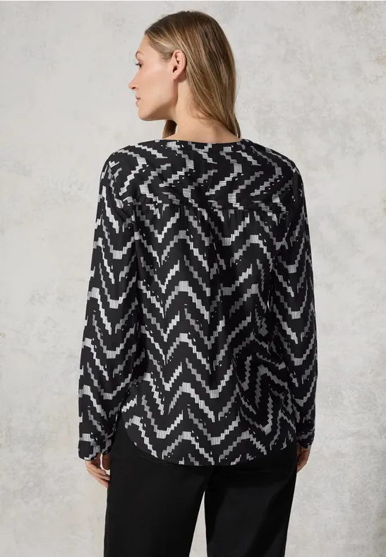 Cecil mit geschlitztem Rundhalsausschnitt günstig online kaufen