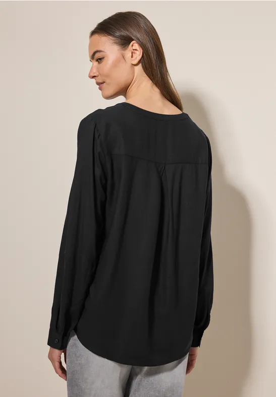 Cecil Langarmbluse aus softer Viskose günstig online kaufen