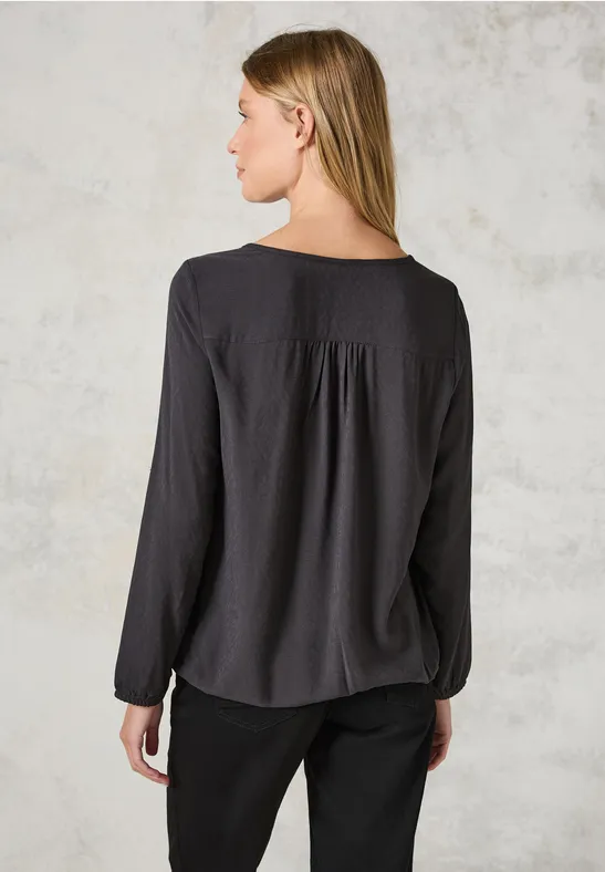 Jaquard-Bluse günstig online kaufen