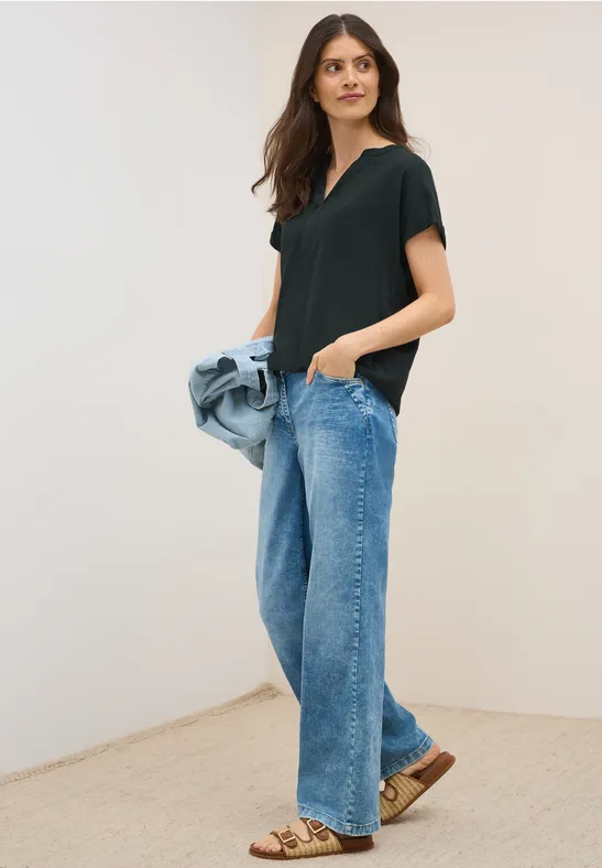 Cecil Blouse in effen kleur