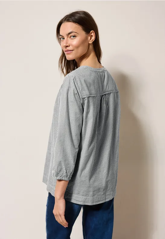 CECIL Karobluse mit Seitlichen Einschlitzen am Saum günstig online kaufen