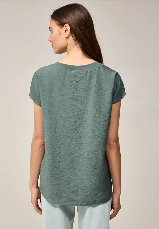 Bluse mit feiner Struktur günstig online kaufen