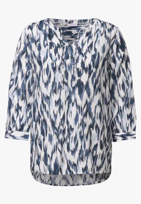 Thumbnail - Cecil Damen Gemusterte Tunika in Weiß, Gr: XXL