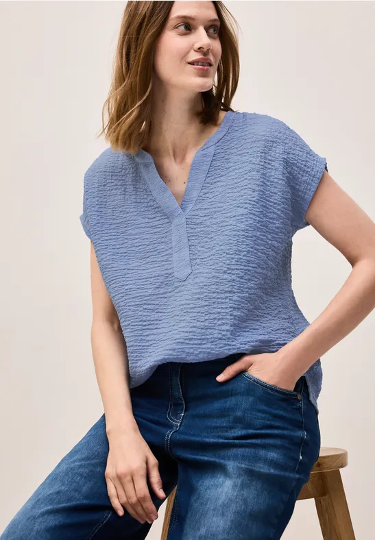 Cecil Gestructureerde blouse