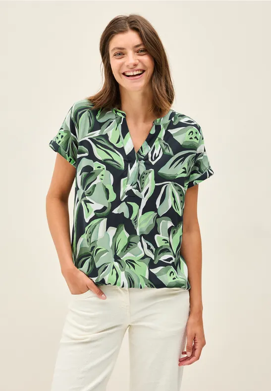 Cecil Gedessineerde blouse
