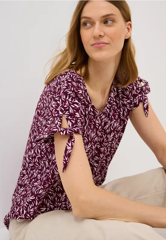 Cecil Gedessineerde blouse