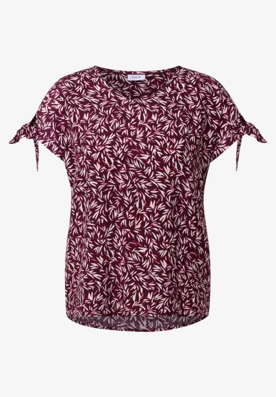 Thumbnail - Cecil Damen Gemustertes Blusenshirt in Rot, Gr: S