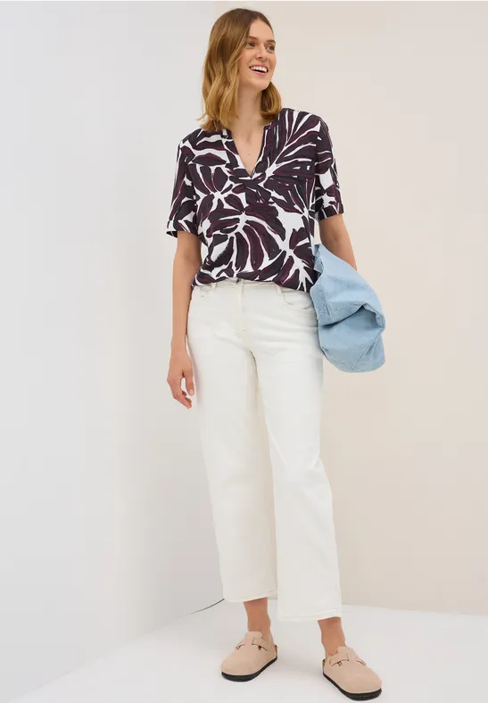 Cecil Gedessineerde blouse