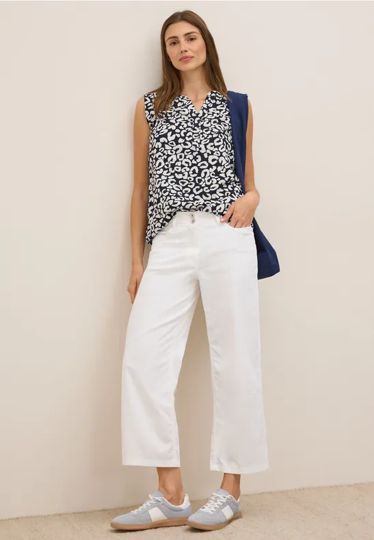 Thumbnail - Cecil Damen Gemustertes Blusentop in Blau, Gr: S