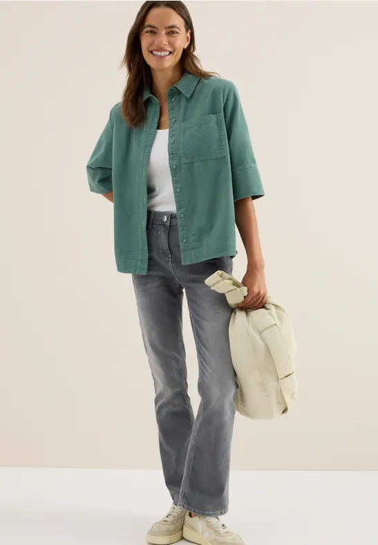 Cecil Overhemdblouse met borstzak
