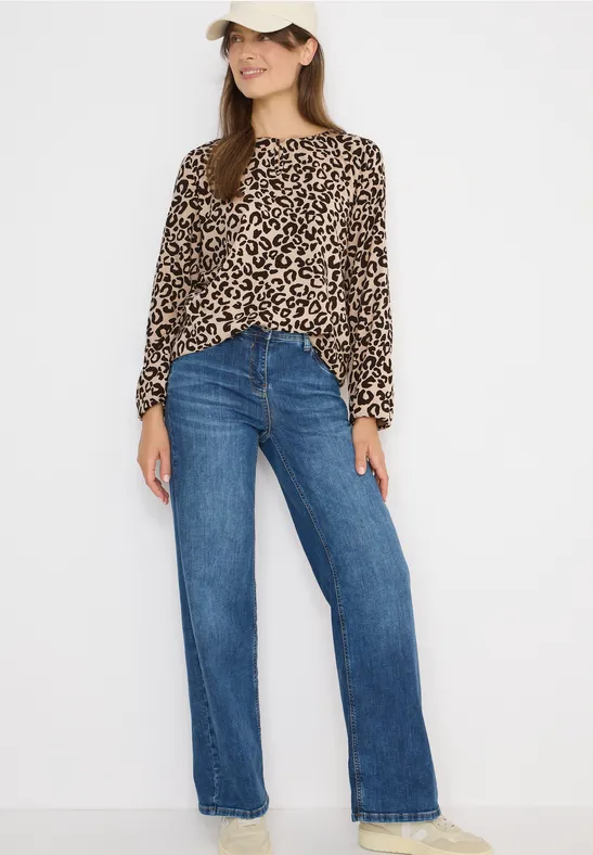 Gemusterte Bluse günstig online kaufen