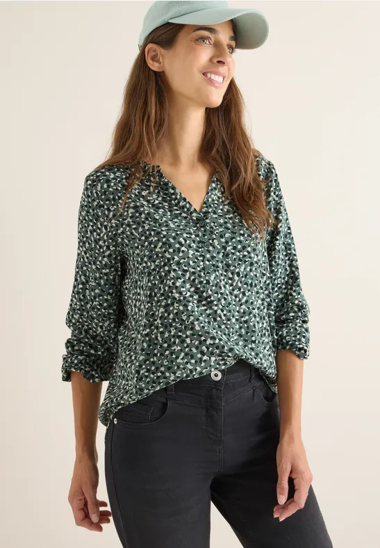 Cecil Gedessineerde blouse