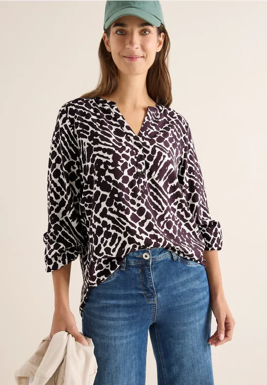 Gemusterte Bluse günstig online kaufen