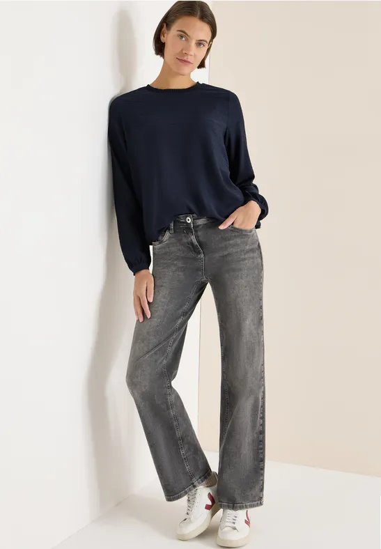 Cecil Blouse met gesmockte halslijn