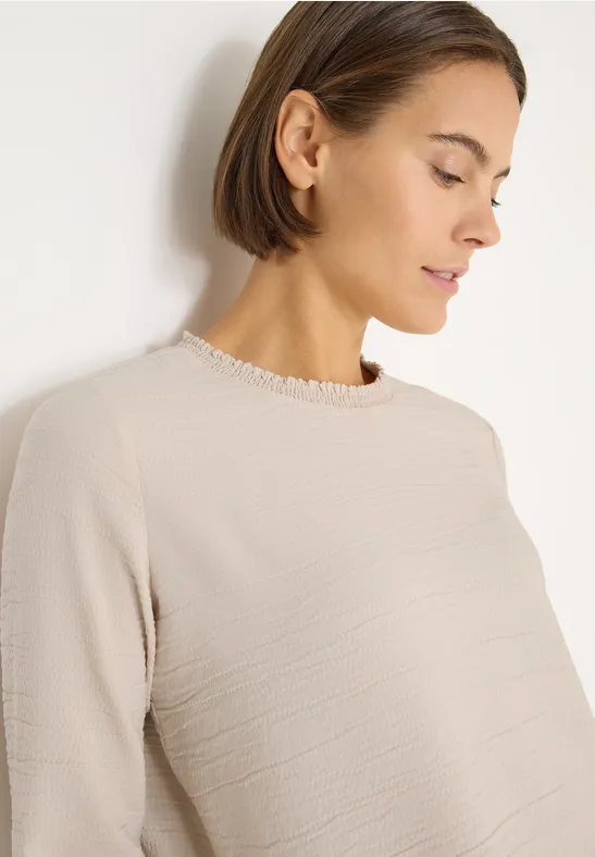 Cecil Blouse met gesmockte halslijn