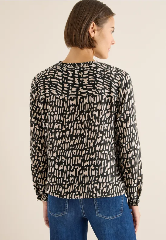 Bluse mit Smock-Ausschnitt günstig online kaufen