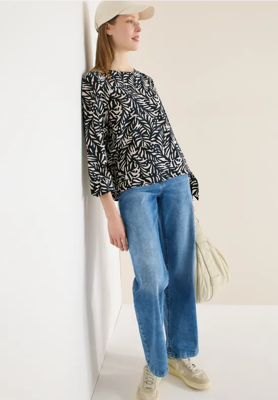 Bluse mit Knoten günstig online kaufen