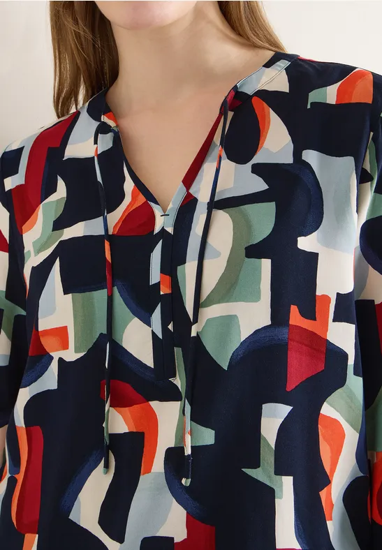 Gemusterte Bluse günstig online kaufen