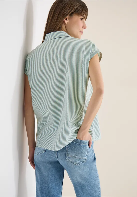 Seersucker Bluse günstig online kaufen