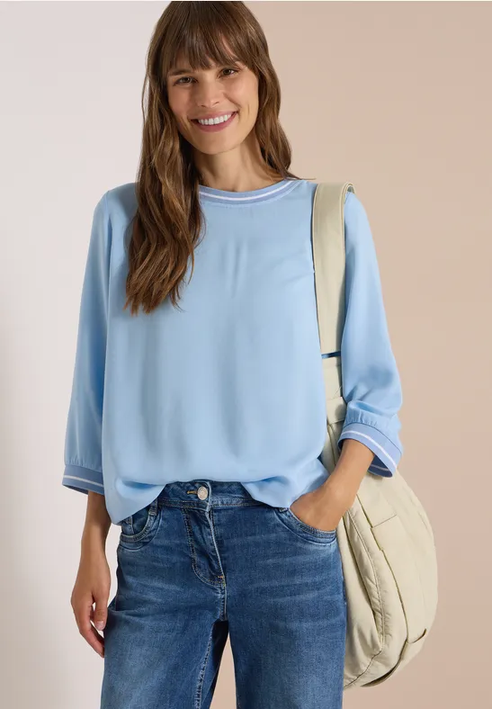 3/4-Arm Blusenshirt