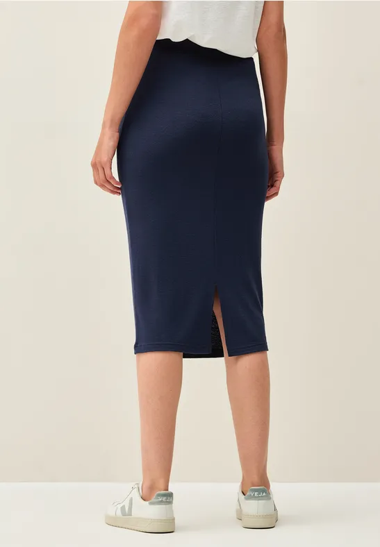 Cecil Maxirock im elastischen Materialmix günstig online kaufen