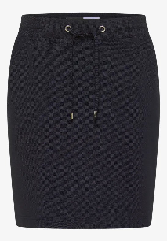 Thumbnail - Cecil Damen Two-Tone Jogg Skirt in Blau, Gr: S