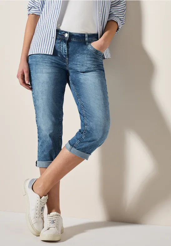 Cecil Comfort-fit-Jeans, Middle Waist günstig online kaufen