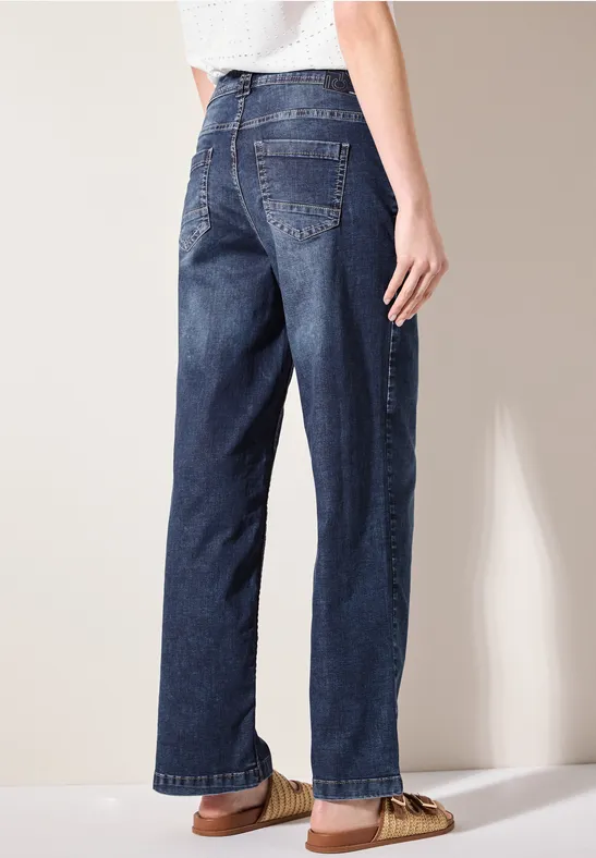 Cecil Weite Jeans, softer Materialmix günstig online kaufen