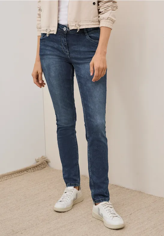 Cecil Gerade Jeans, Middle Waist günstig online kaufen