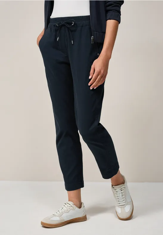 Thumbnail - Cecil Damen 7/8 Casual Fit Hose in Blau, Gr: M