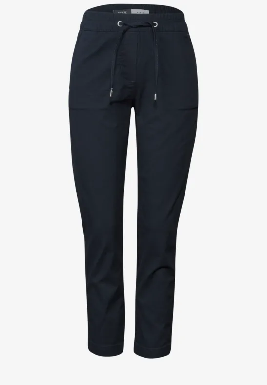 Thumbnail - Cecil Damen 7/8 Casual Fit Hose in Blau, Gr: M