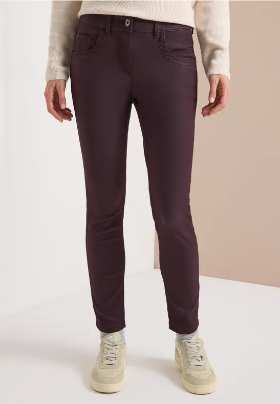 Hose im Leder-Look günstig online kaufen