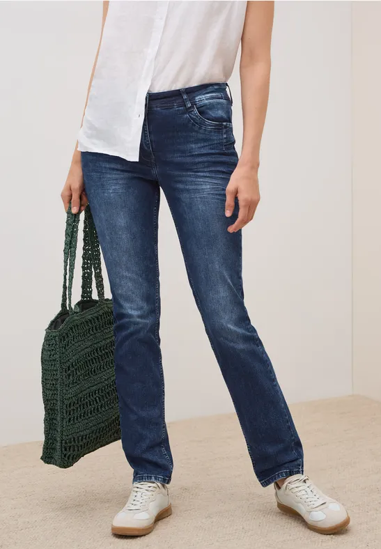 Cecil Loose-fit-Jeans, High Waist günstig online kaufen