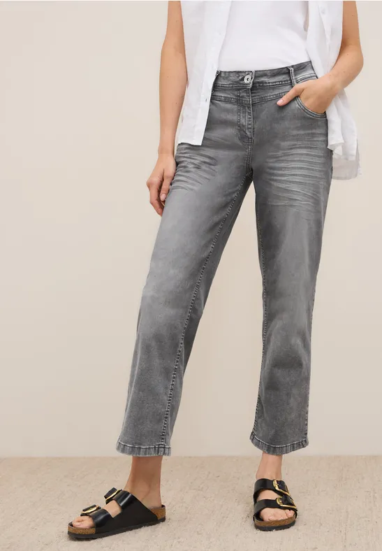 STREET ONE Loose-fit-Jeans, High Waist günstig online kaufen