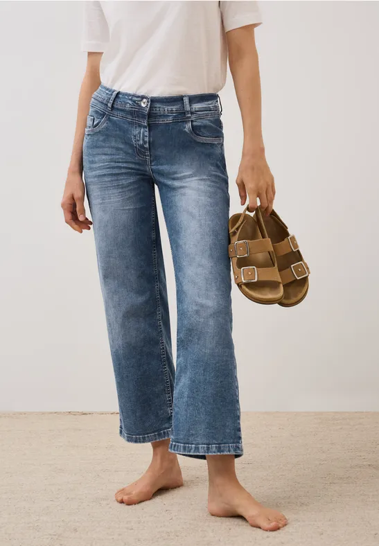STREET ONE Loose-fit-Jeans, aus Baumwolle mit Stretchanteil günstig online kaufen