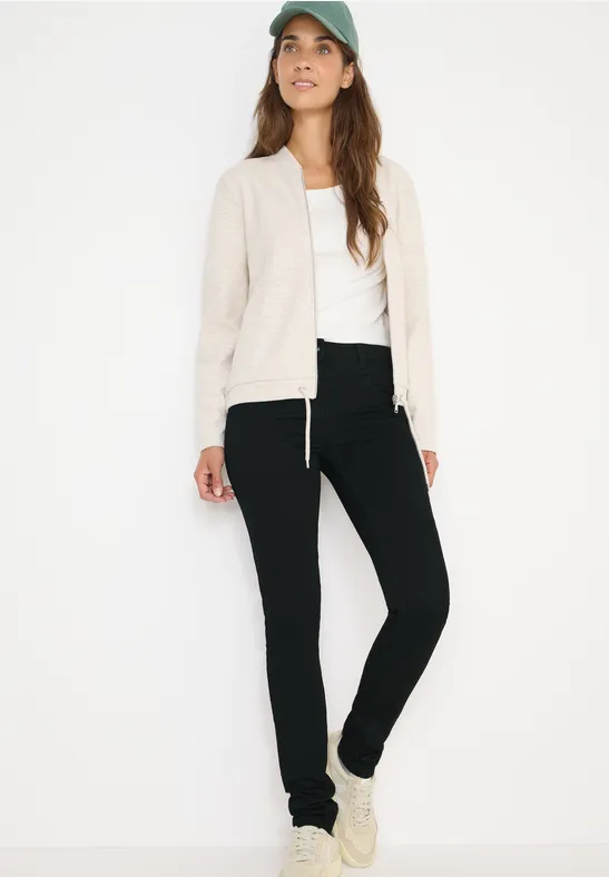 Thumbnail - Cecil Damen Slim Fit Jeans in Schwarz, Gr: 34