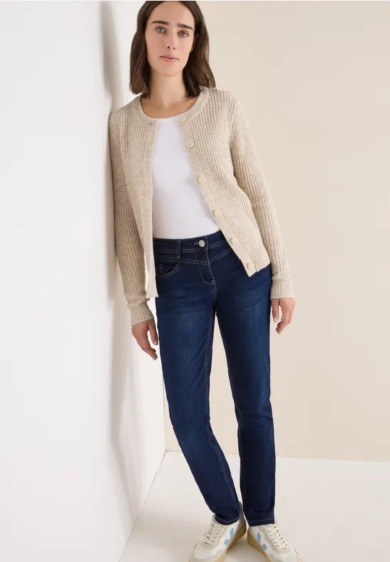 Thumbnail - Cecil Damen Straight Leg Jeans in Blau, Gr: 38