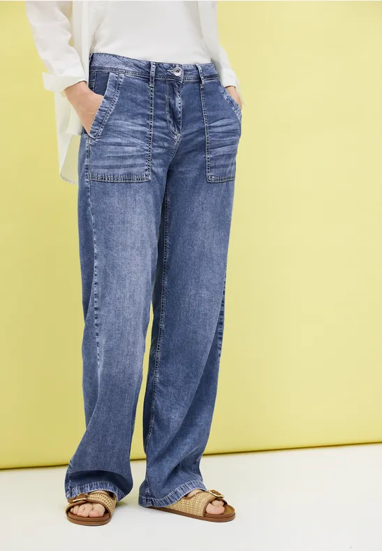 Cecil Loose-fit-Jeans, High Waist günstig online kaufen
