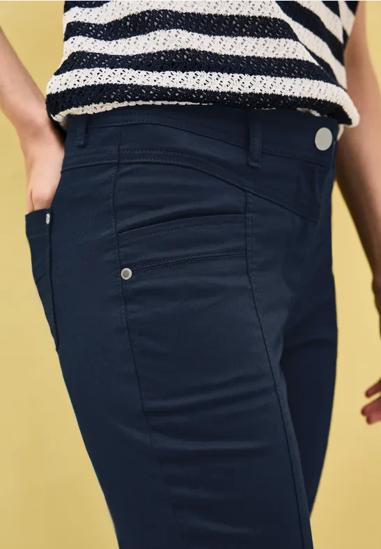 Cecil 7/8-Hose, aus Baumwolle mit Stretchanteil günstig online kaufen