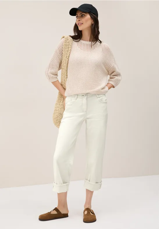 STREET ONE Loose-fit-Jeans, High Waist günstig online kaufen