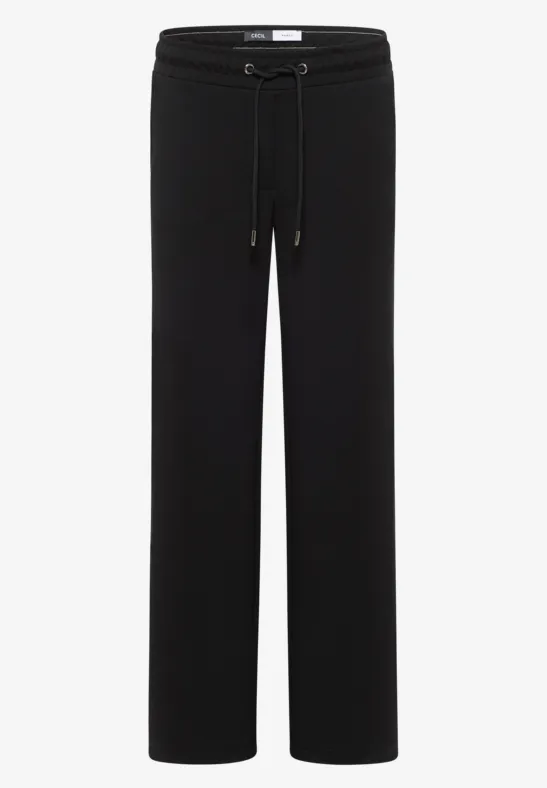 Thumbnail - Cecil Damen Wide Leg Hose in Schwarz, Gr: L