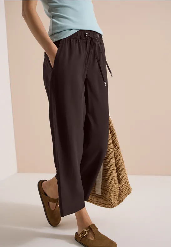 Cecil 3/4 broek Wide Leg in Loose Fit
