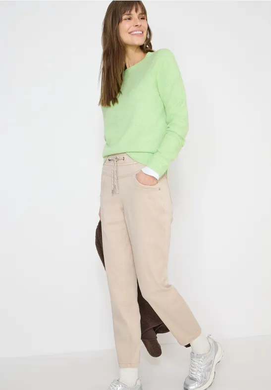 Pantalon look délavé