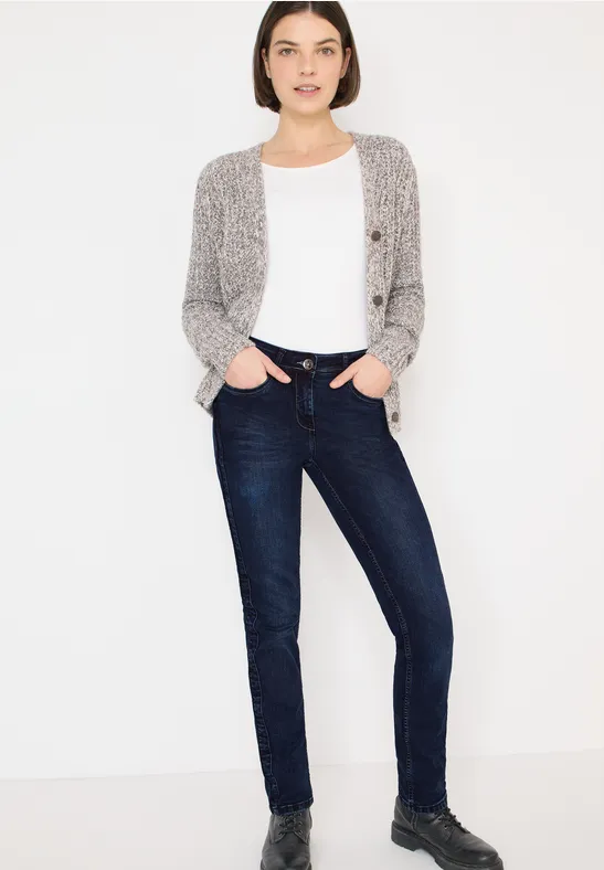 Thumbnail - Cecil Damen Casual Fit Jeans in Blau, Gr: 27