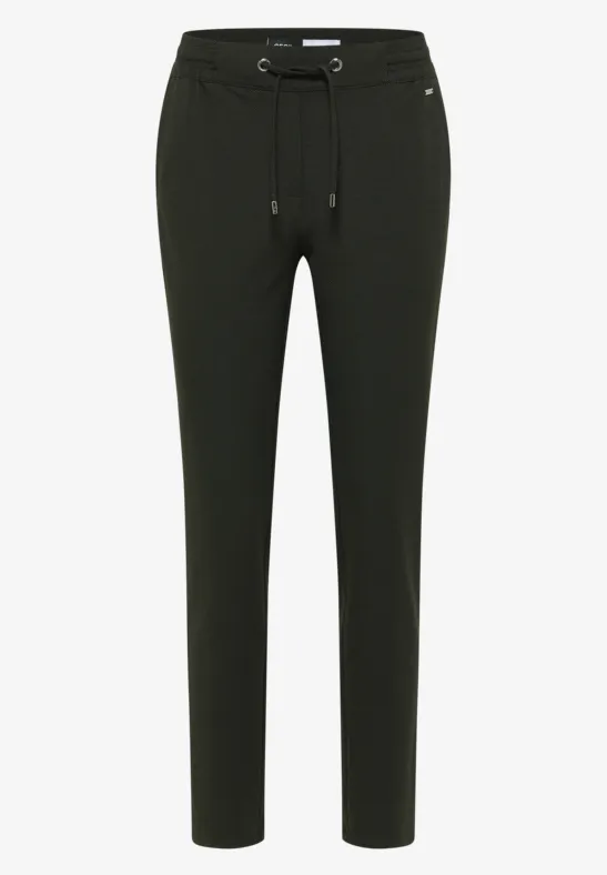 Thumbnail - Cecil Damen Two-Tone Hose in Grün, Gr: XL