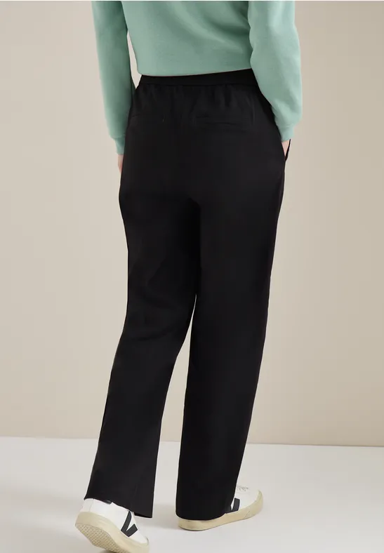 High Waist Wide Leg Hose im Loose Fit günstig online kaufen