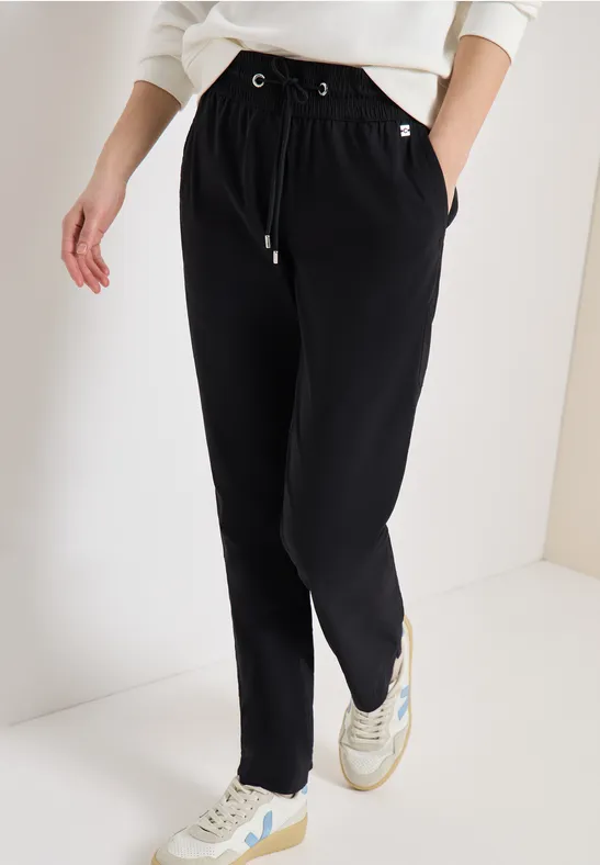 Leichte Hose im Casual Fit mit Stretch günstig online kaufen