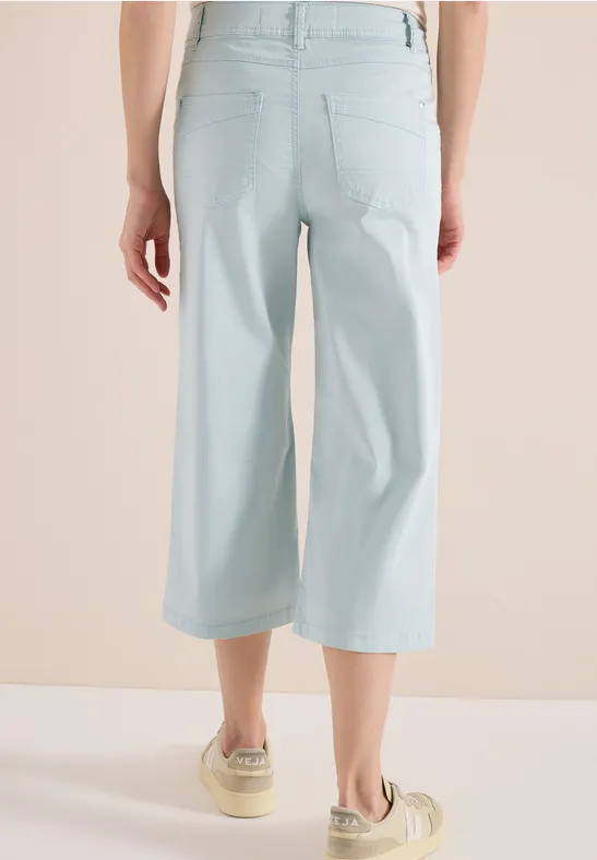 High Waist Flared Leg Hose im Loose Fit günstig online kaufen