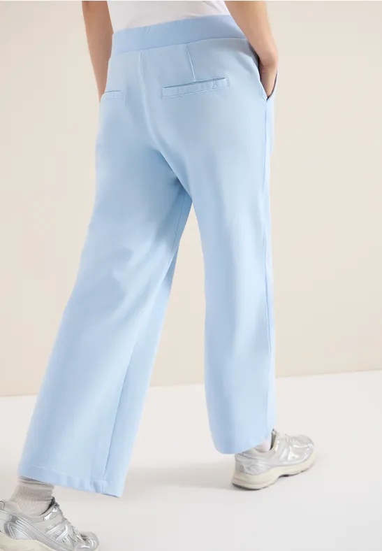 CECIL High Waist Wide Leg Sweathose im Loose Fit günstig online kaufen