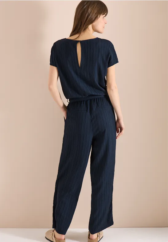 CECIL Straight Leg Jumpsuit mit Struktur günstig online kaufen